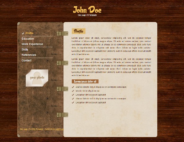 BBS140木纹背景复古牛皮纸