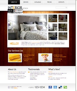 家装 网站HTML装 修设计企业模板源码 0092 公司家具家居公司模板源码