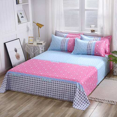 芦荟棉活性印花枕套床单