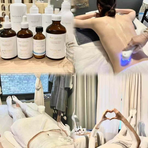 现货日式院线Keilance北海道身体刷乳酸白雪肌涂抹白面膜精华原液