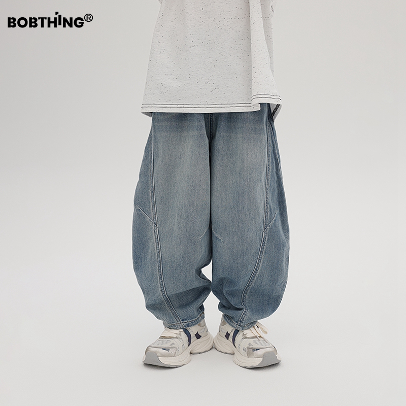 男童春夏装2025新款儿童装牛仔香蕉裤长裤中大童酷版型直筒裤子