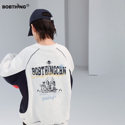 男童一体绒圆领卫衣加厚打底衫潮