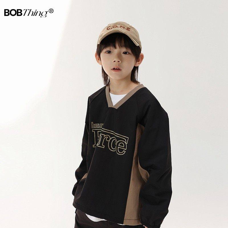 男童V领拼色套头衫内里加厚外套儿童秋冬加绒卫衣中大童装上衣,童装/婴儿装/亲子装,卫衣/绒衫,淘宝优惠券,粉丝福利购,淘宝优惠卷