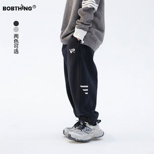 男童春秋款卫裤侧拼条纹缩口运动裤儿童针织裤中大童装休闲裤子潮