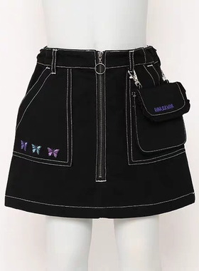 原单ANS安娜su半裙卡其色黑色