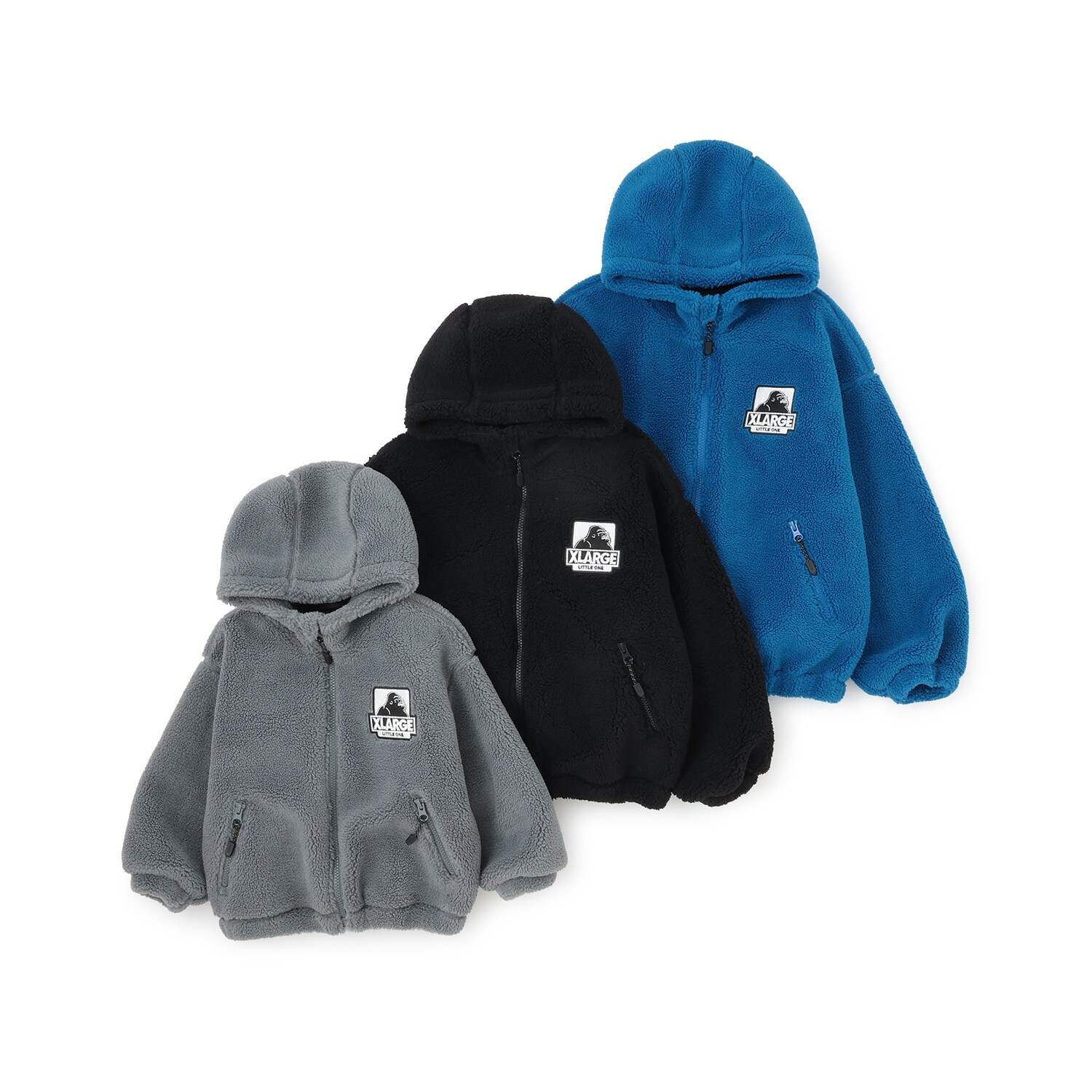 纯原xlarge羊羔绒连帽厚外套，偏大一定要拍小一码