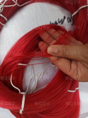 红色胶丝鱼线尼龙丝线鱼塘养殖防鸟线工艺用红色鱼线手工饰品编织