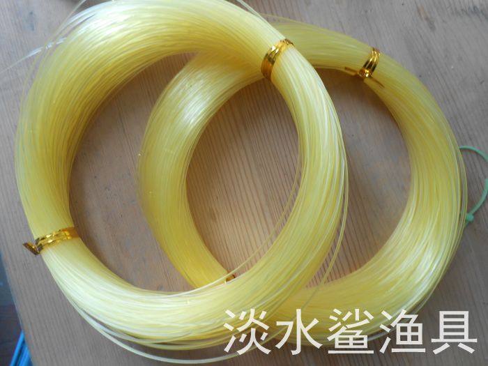 钓鱼线3mm大号散装胶丝特黄色