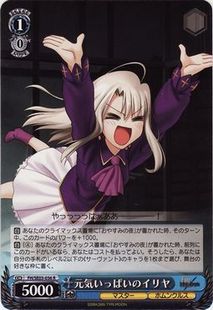 Fate hollow イリヤ 黑白双翼 気いっぱい 卡牌 元 ataraxia
