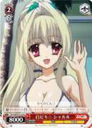 WS 黑白双翼 卡牌 DC3TV 白ビキニ シャルル PR