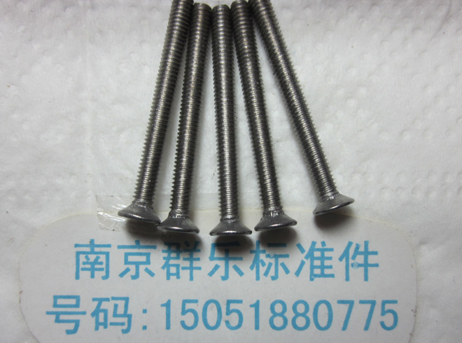 不锈钢十字槽螺钉沉头