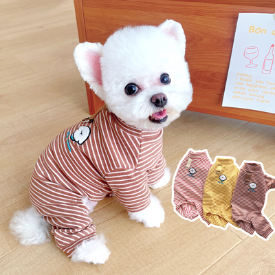 【狗狗秋冬加绒家居服可牵引】