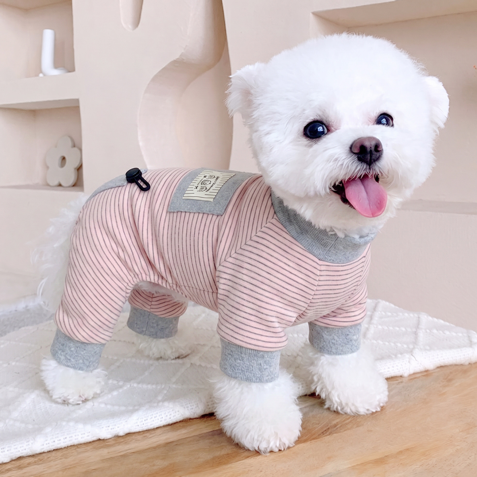 2026新款狗狗衣服秋冬家居服小狗宠物比熊小型犬西高地泰迪四脚衣