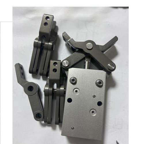 MAX气缸配件定制夹手夹臂铝加工