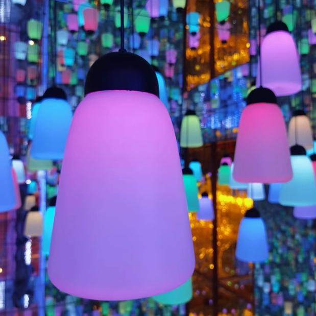 led森林呼吸灯七彩渐变灯户外防水街道亮化装饰景区文旅灯光节日