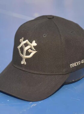 日本棒球NPB读卖巨人队球迷棒球帽子弯檐帽刺绣遮阳帽防晒可调节