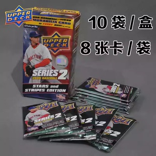 UPPER DECK 棒球球星卡收藏美国职业棒球大联盟盒卡套卡签字2009