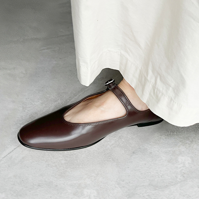 意大利奶奶鞋Memorize真皮ins风