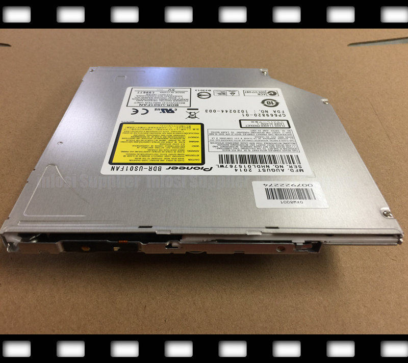 吸入式蓝光刻录机先锋BDR-US01FAN超薄蓝光3D播放100G蓝光读写