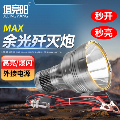 白光歼灭炮黑坑夜钓赶海照明灯