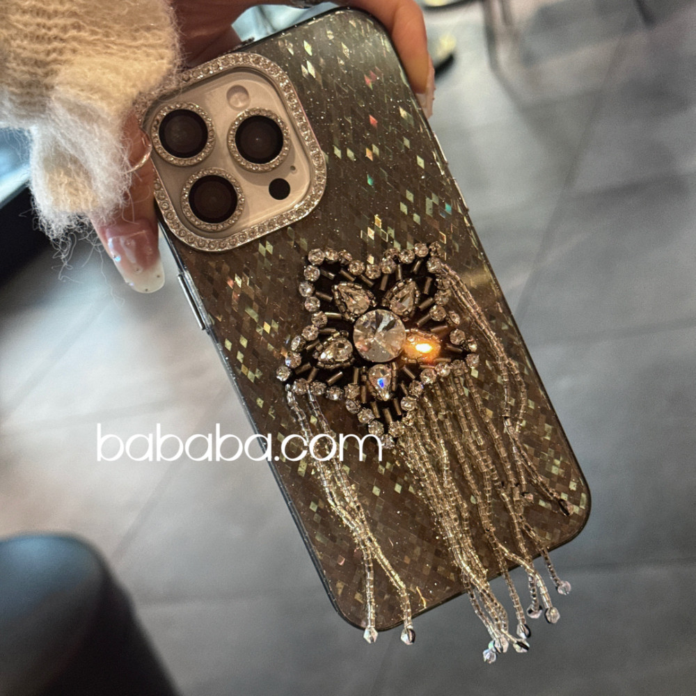 名媛风17适用于iPhone16Promax手机壳苹果15Pro保护套13/14pm女款12气质11奢华星星水钻支架plus时尚全包软边,3C数码配件,手机保护套/壳,淘宝优惠券,粉丝福利购,淘宝优惠卷