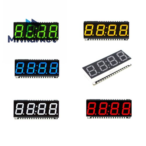 0.56  4位数码管显示模块  带时钟 模块 HT16K33驱动