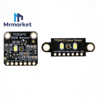 TCS34725颜色识别传感器明光感应模块 RGB IIC 支持STM32