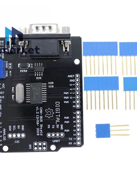 MCP2515 CAN BUS Shield 扩展板 开发板 CAN协议通讯板 蓝色排针