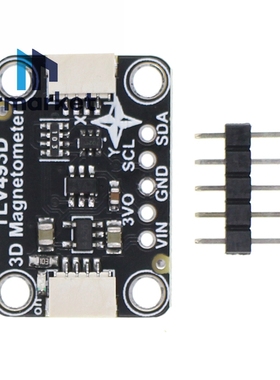 TLV493D Triple-Axis Magnetometer模块 兼容 - STEMMA QT/Qwiic