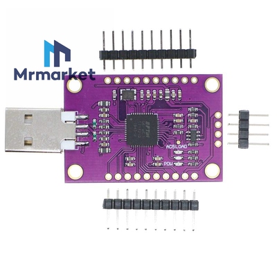 MCU-FT232H 高速多功能 USB to JTAG UARTFIFO SPII2C 模块
