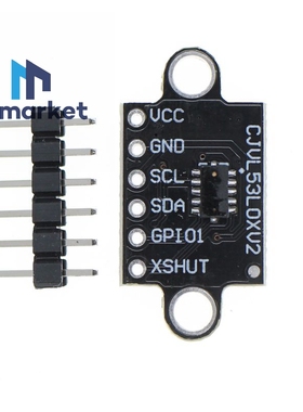 【原装】黑色 GY-VL53L0XV2 激光tof测距飞行时间 测距传感器
