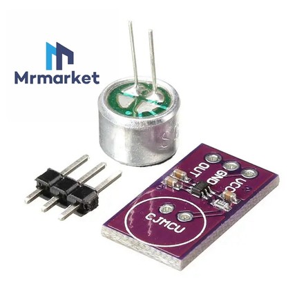 MAX9812L 驻极体咪头 话筒 麦克风 放大器 传感器模块