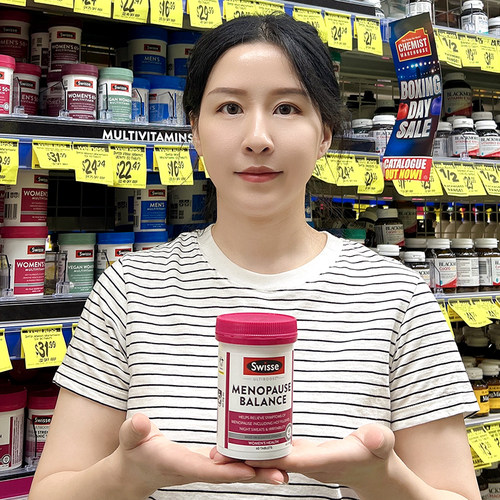 swisse大豆异黄酮缓解更年期情绪