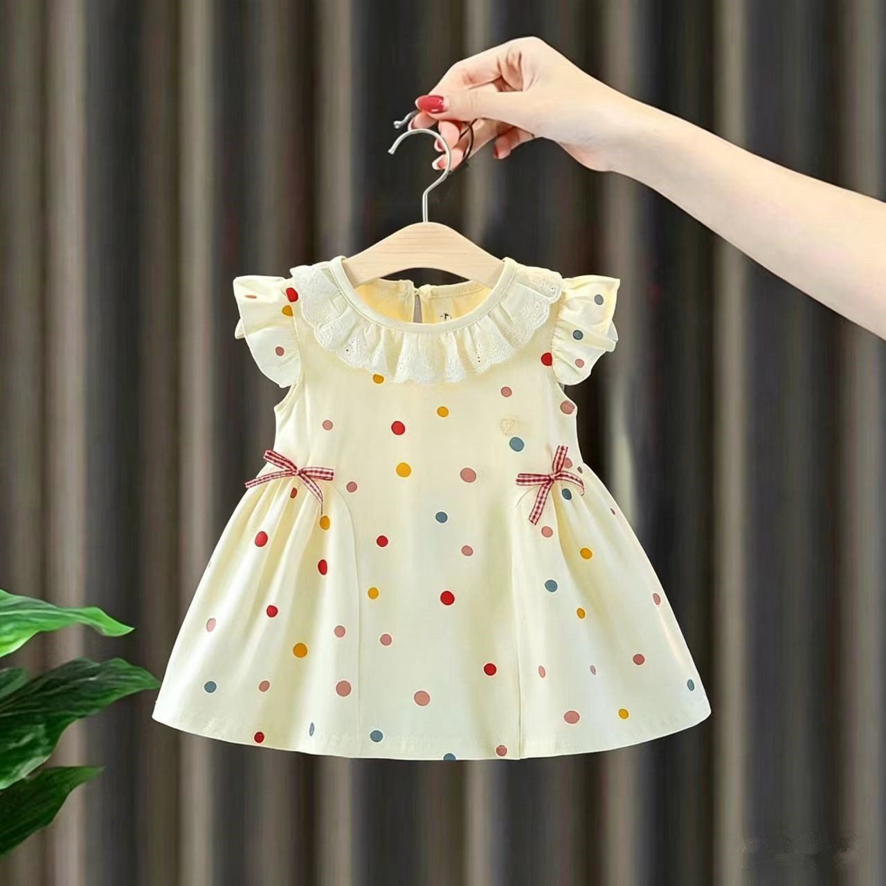 女童连衣裙夏装0-1-2岁小女孩宝宝公主裙子678个月夏天婴幼儿衣服图片