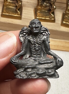 泰国特色佛系牌  阿赞空撒鲁士普盖娇大富翁摆件吊坠男女通用挂件