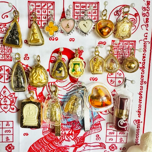 泰国特色佛系牌吊坠 迷你款管管崇迪掩面必达五眼四耳坤平挂件
