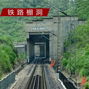 成昆线 铁路棚洞 洞子口 火车模型配景 卓越沙盘原创设计