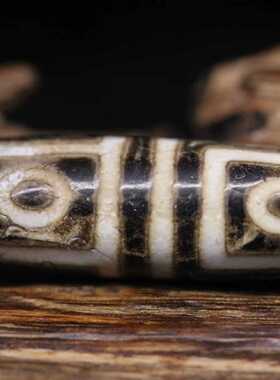 至纯级火供地门四眼天珠