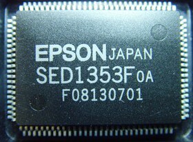 SED1353FOA SED1353F0A S1D13503FOOA S1D13503F00A正品实图