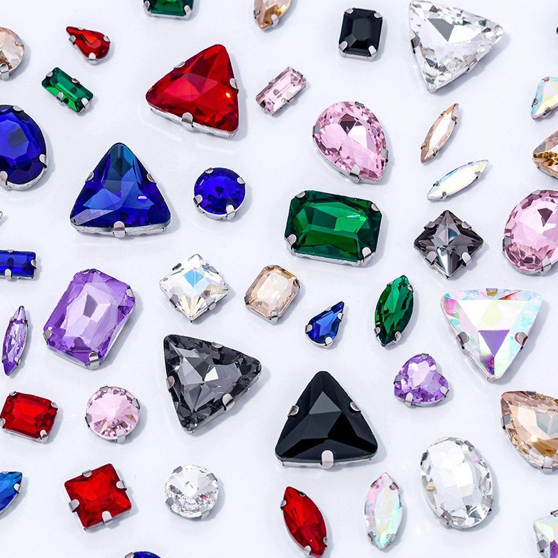 50颗混装爪钻异形手缝钻玻璃钻