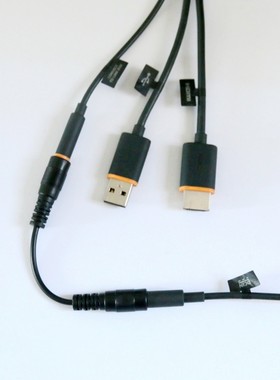 HTCVIVE电源转接线无串流盒连接