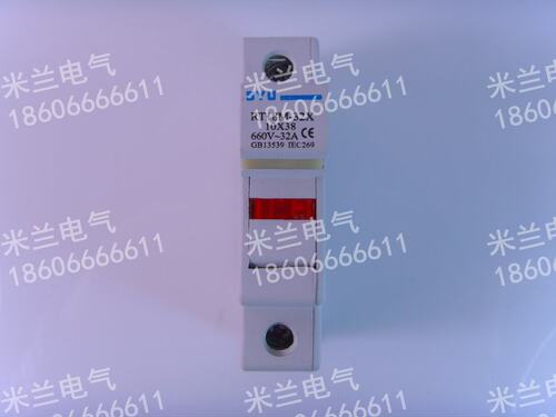 厂家直销 RT18-32X 1P 熔断器 保险座 保险底座 带LED灯