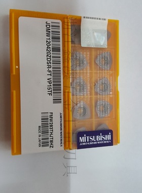 日本三菱Mitsubishi铣刀片JDMW120420ZDSR-FT VP15TF