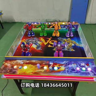 2025新款升级版对战格斗机器人广场公园夜市摆摊游戏机弹珠机设备