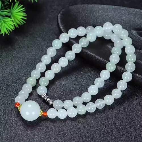 金丝玉项链天山翠项链