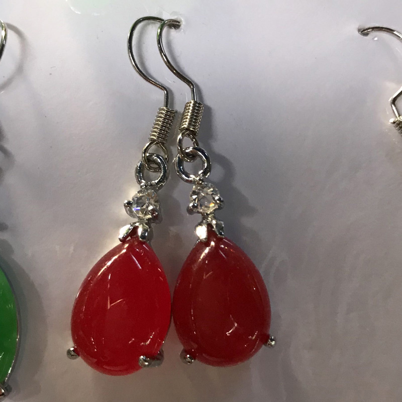 水滴之恋马来玉耳环耳坠