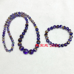 琥珀蜜蜡原石女士手链新款蓝珀单圈手串塔形个性女款项链送人礼物