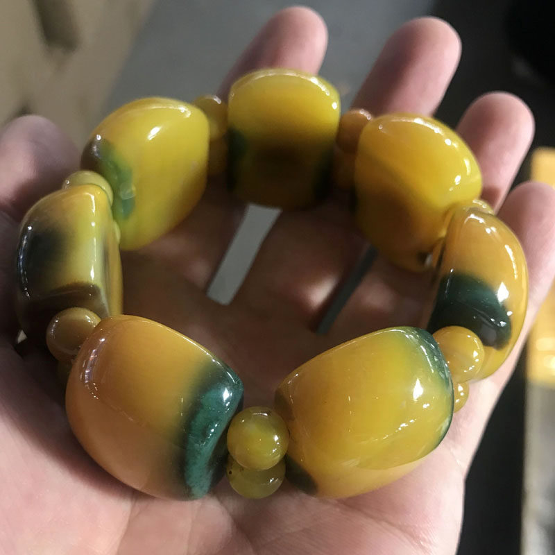 天然海洋玛瑙玉髓手排手链玛瑙手链男款大气手排手链正品