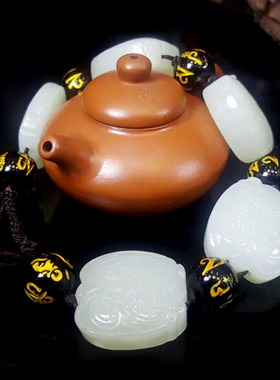 和田玉一鸣惊人手串男女款