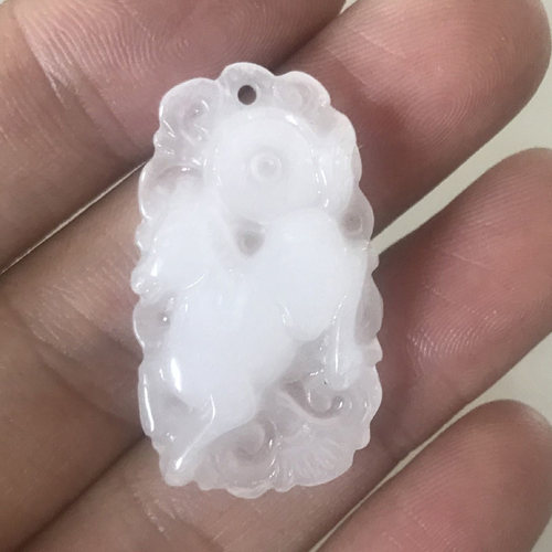 A货玉石生肖挂件玉石女款十二生肖马玉坠玉器吊坠金丝玉坠